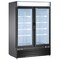 Maxx Cold Refrigerator 48 cu.ft., DBL Door, Commercial Merchandiser, Black/Glass MXM2-48RB - alternate 1